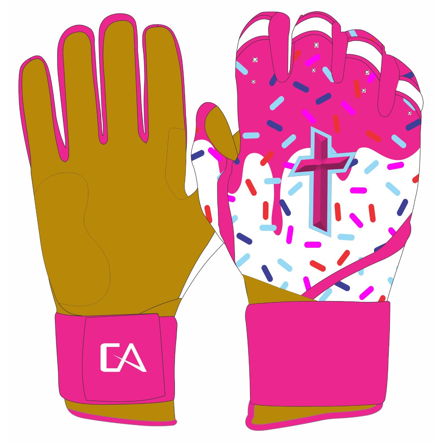 Ice Cream Cross Batting Gloves (Limited Edition)
