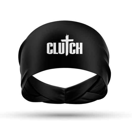 Clutch Logo Headband Black