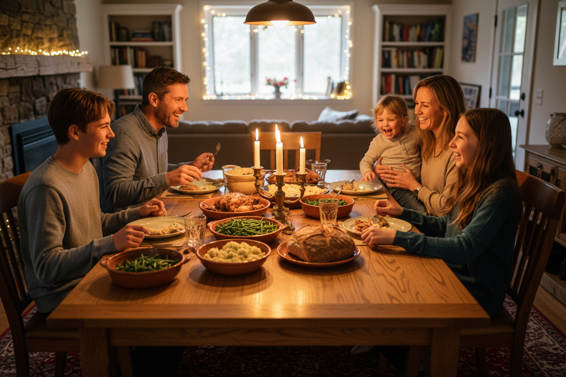 The Power of the Family Dinner Table: Shaping Faith, Character, and Future Generations