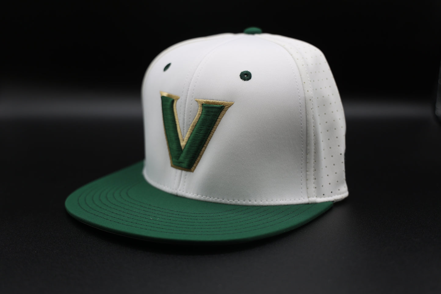 Viera Hawks On Field Stretch Fit Hat White/Green