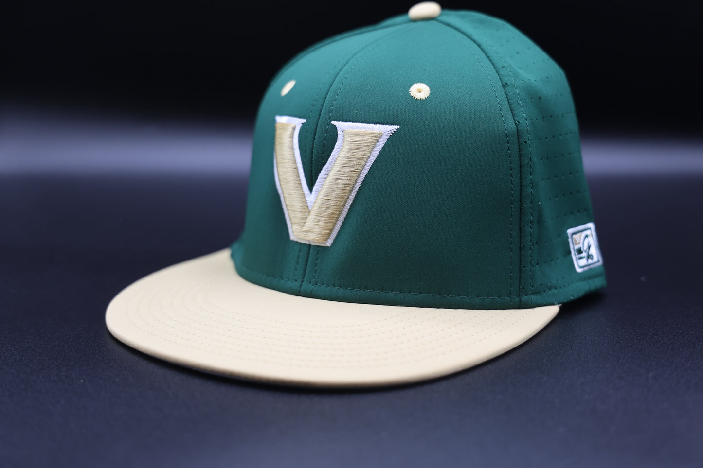 Viera Hawks On Field Stretch Fit Hat Green/Gold