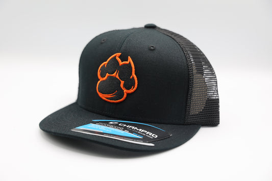 Cocoa Tigers Blk/Blk Trucker Hat