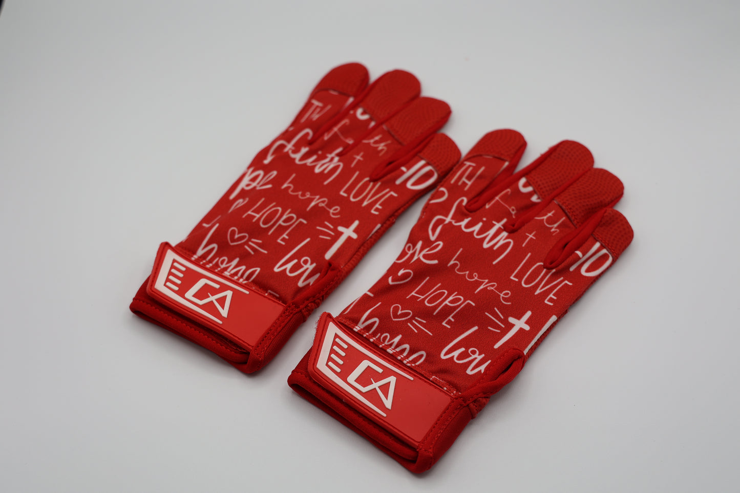 Faith Red Batting Gloves