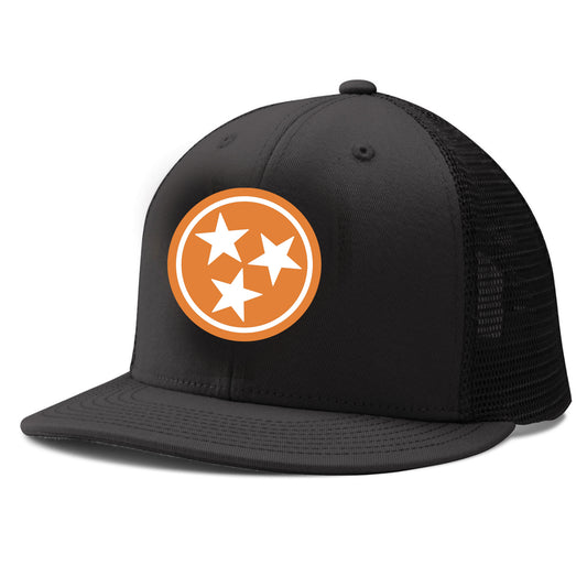 Vols Black Trucker Hat