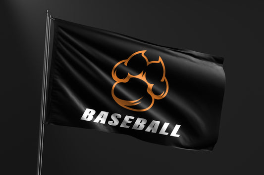 Cocoa Tigers Baseball Flag