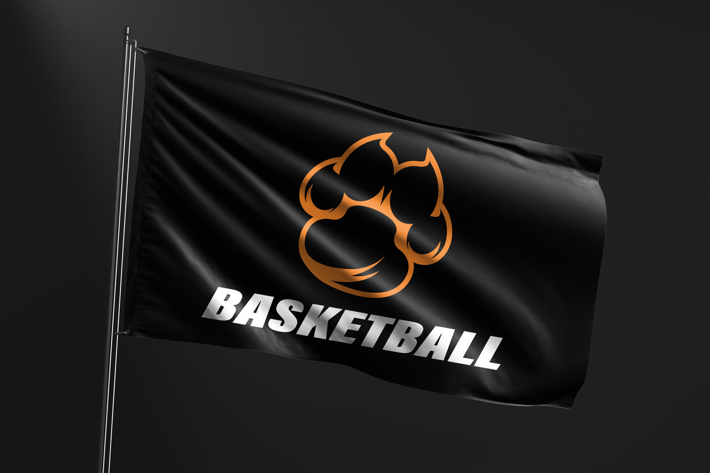 Cocoa Tigers Basketball Flag Cocoa High School Florida Four One