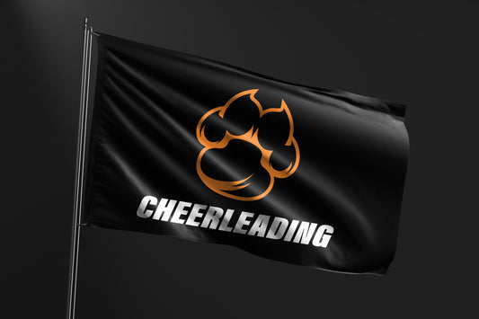 Cocoa Tigers Cheerleading Flag