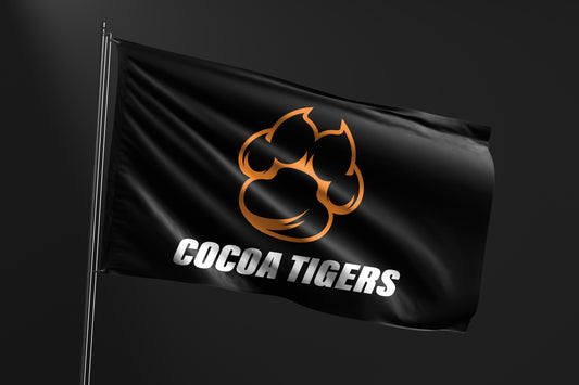Cocoa Tigers Logo Flag