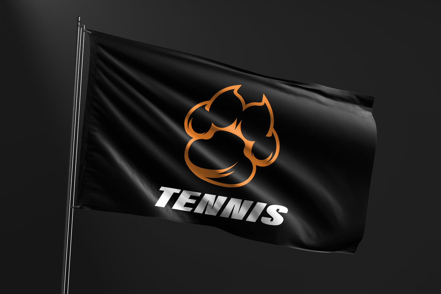 Cocoa Tigers Tennis Flag
