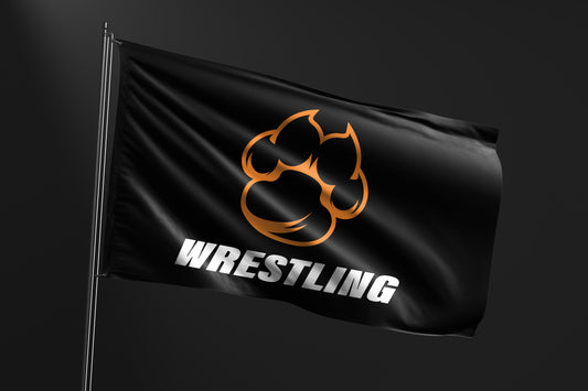 Cocoa Tigers Wrestling Flag