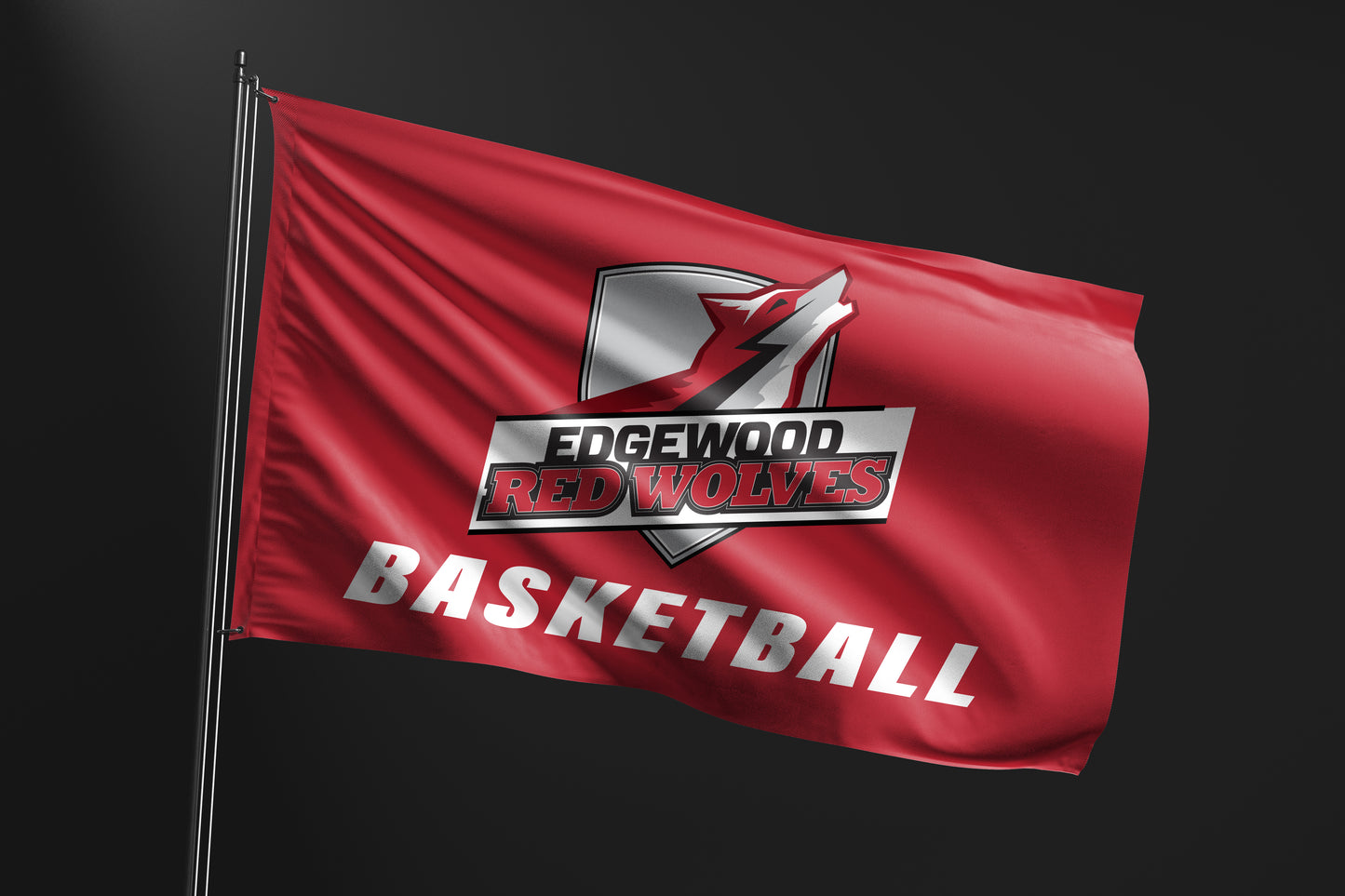 Edgewood Basketball Flag