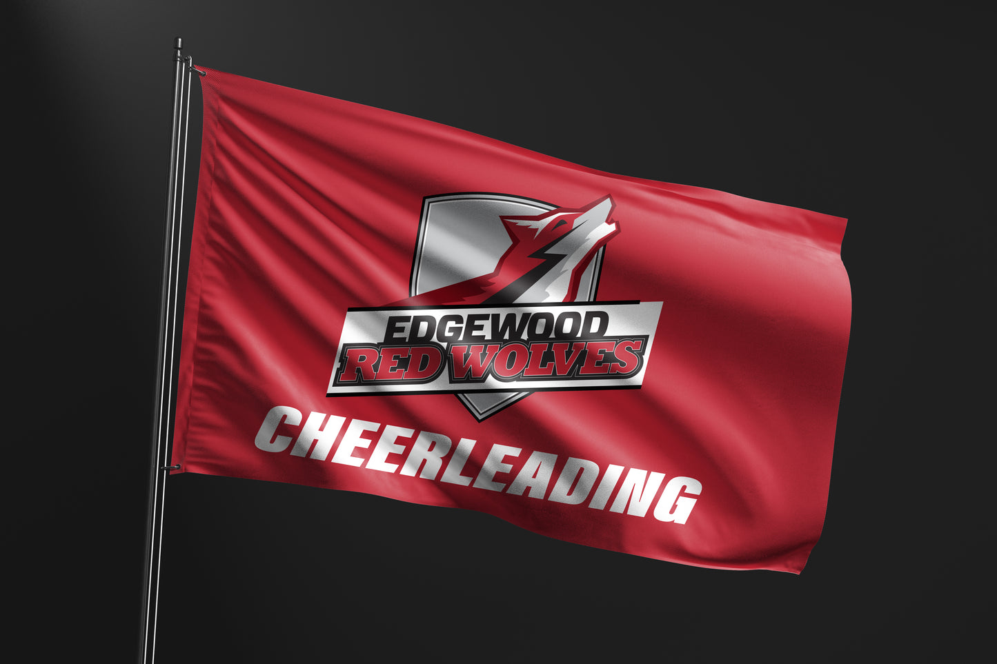 Edgewood Cheerleading Flag