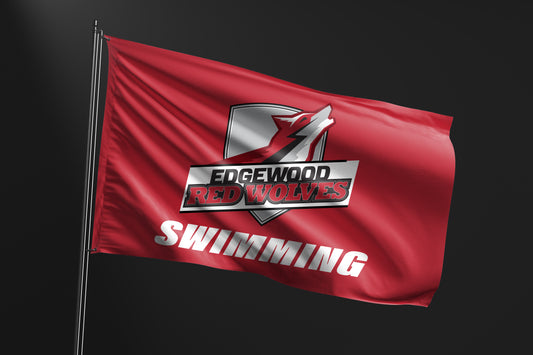 Edgewood Swimming Flag