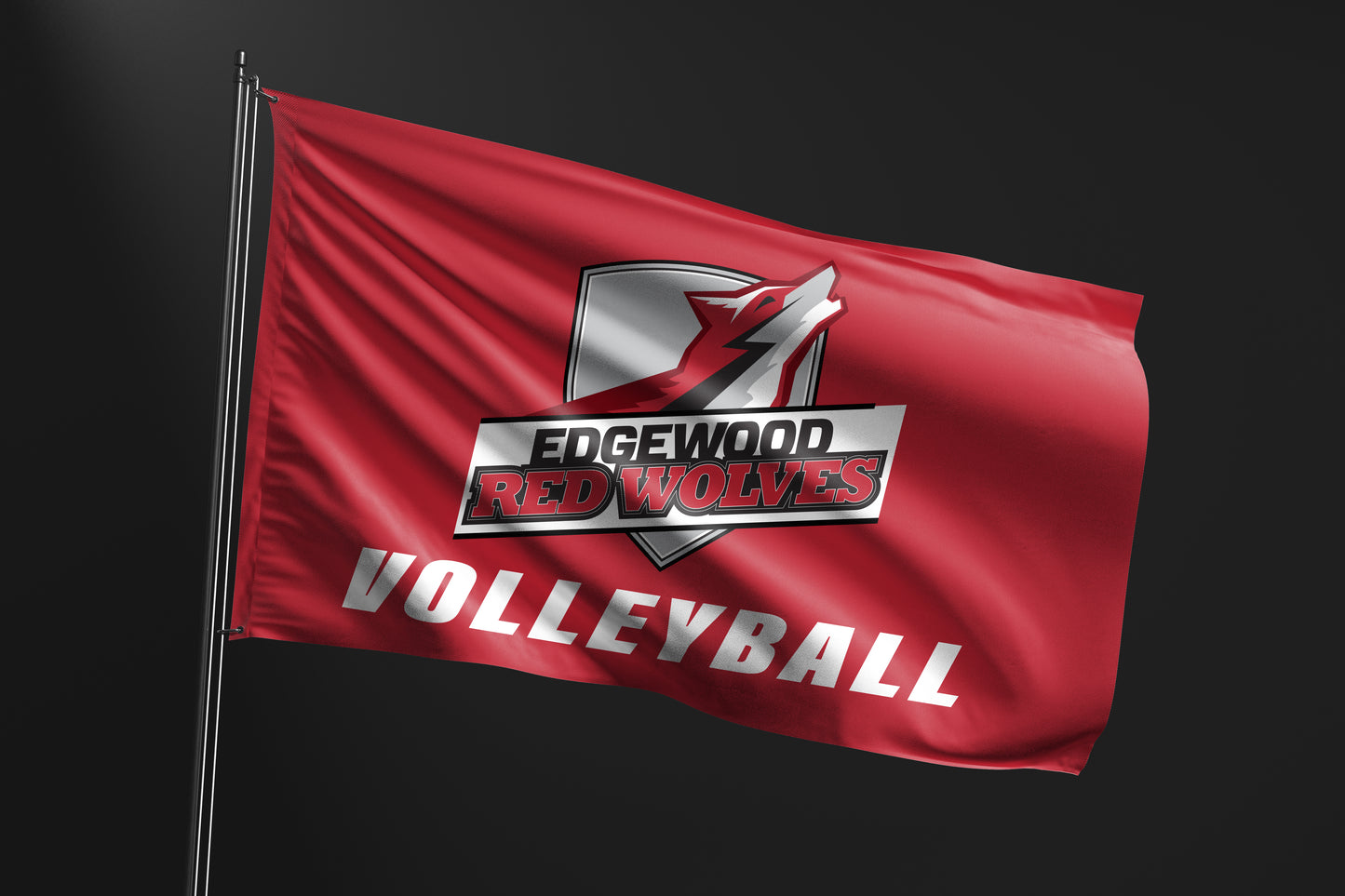 Edgewood Volleyball Flag