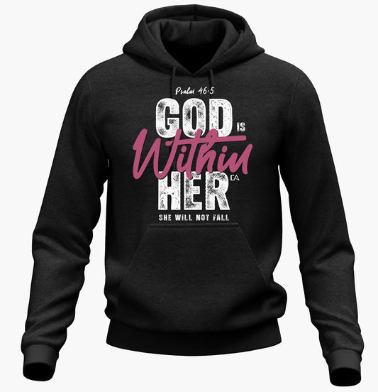 God is Within Her Special Event Fleece Hoodie