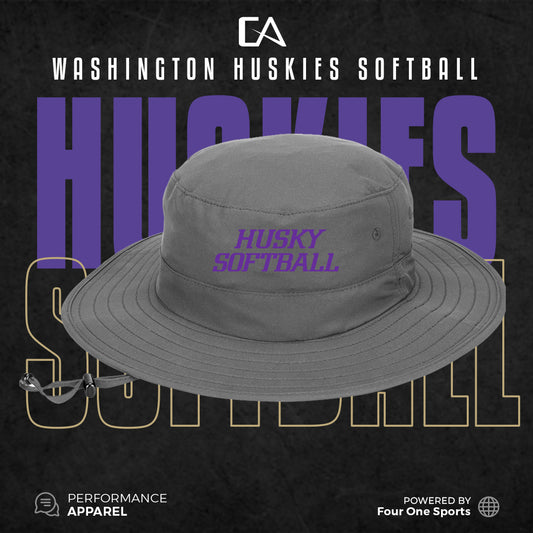 Washington Softball Logo Bucket Hat