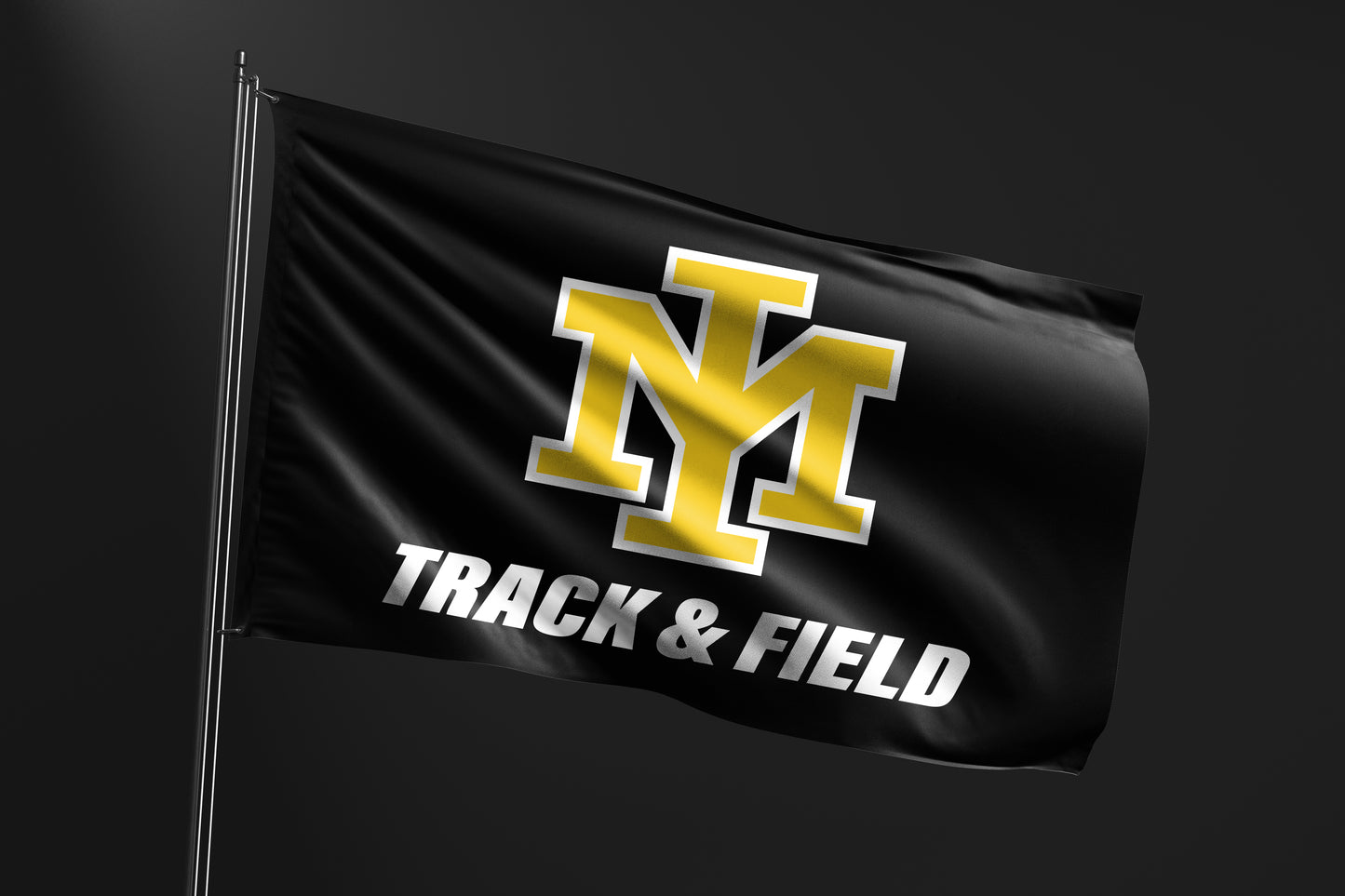 Merritt Island Track & Field Flag
