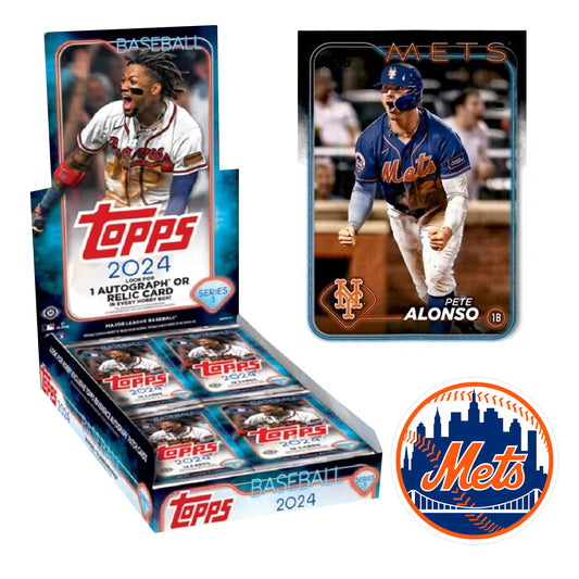 4.11.24 2024 Topps Series 1 New York Mets Lot