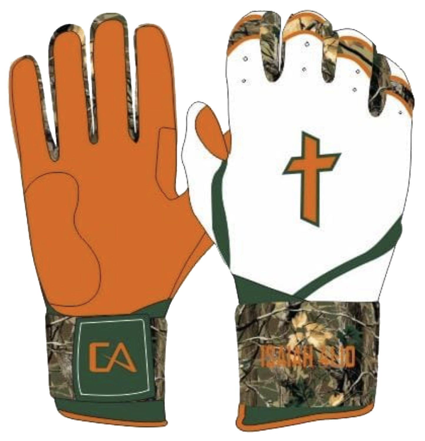 Realtree Cross Batting Gloves