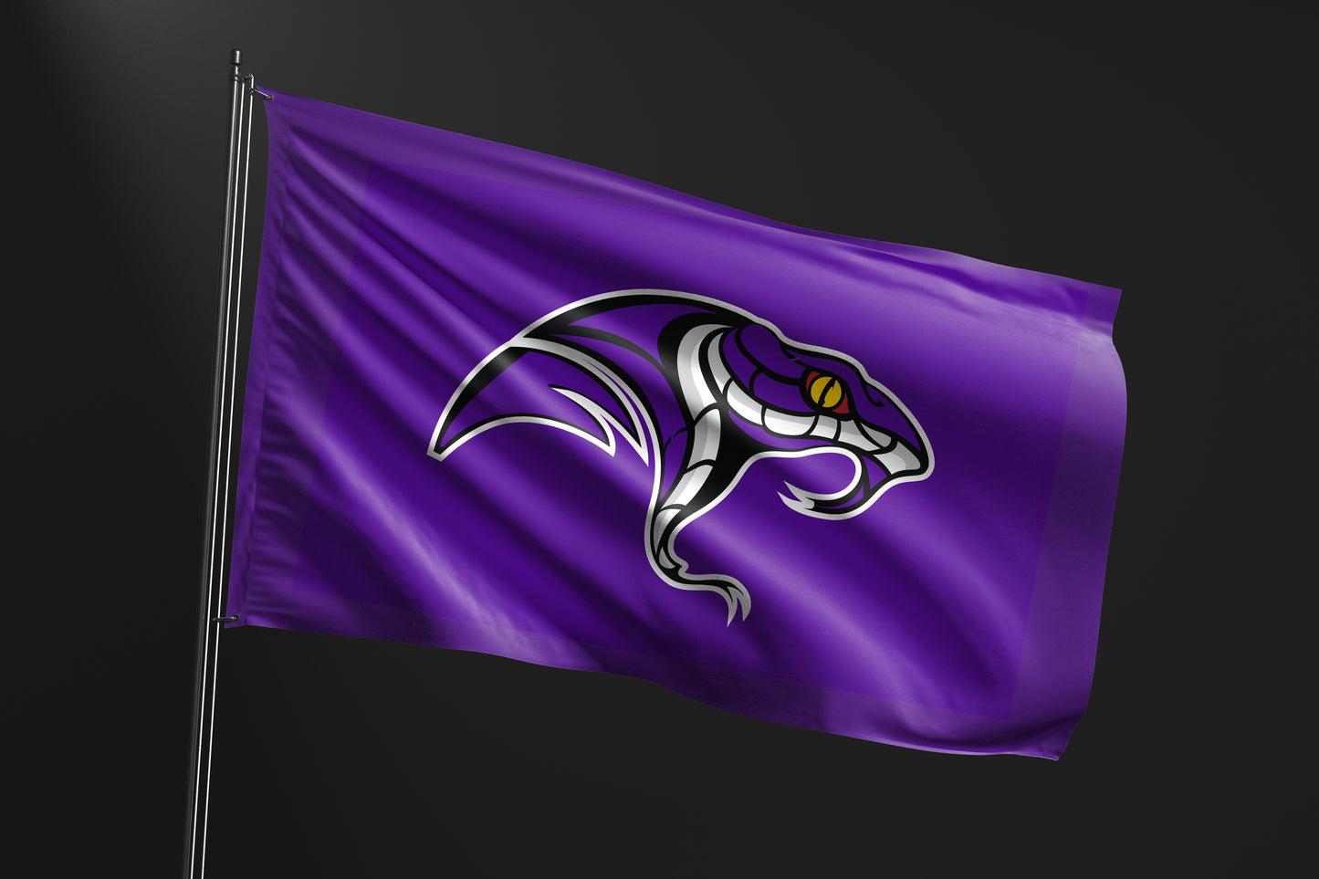 Space Coast Vipers 3x5 Foot Tailgate Flag