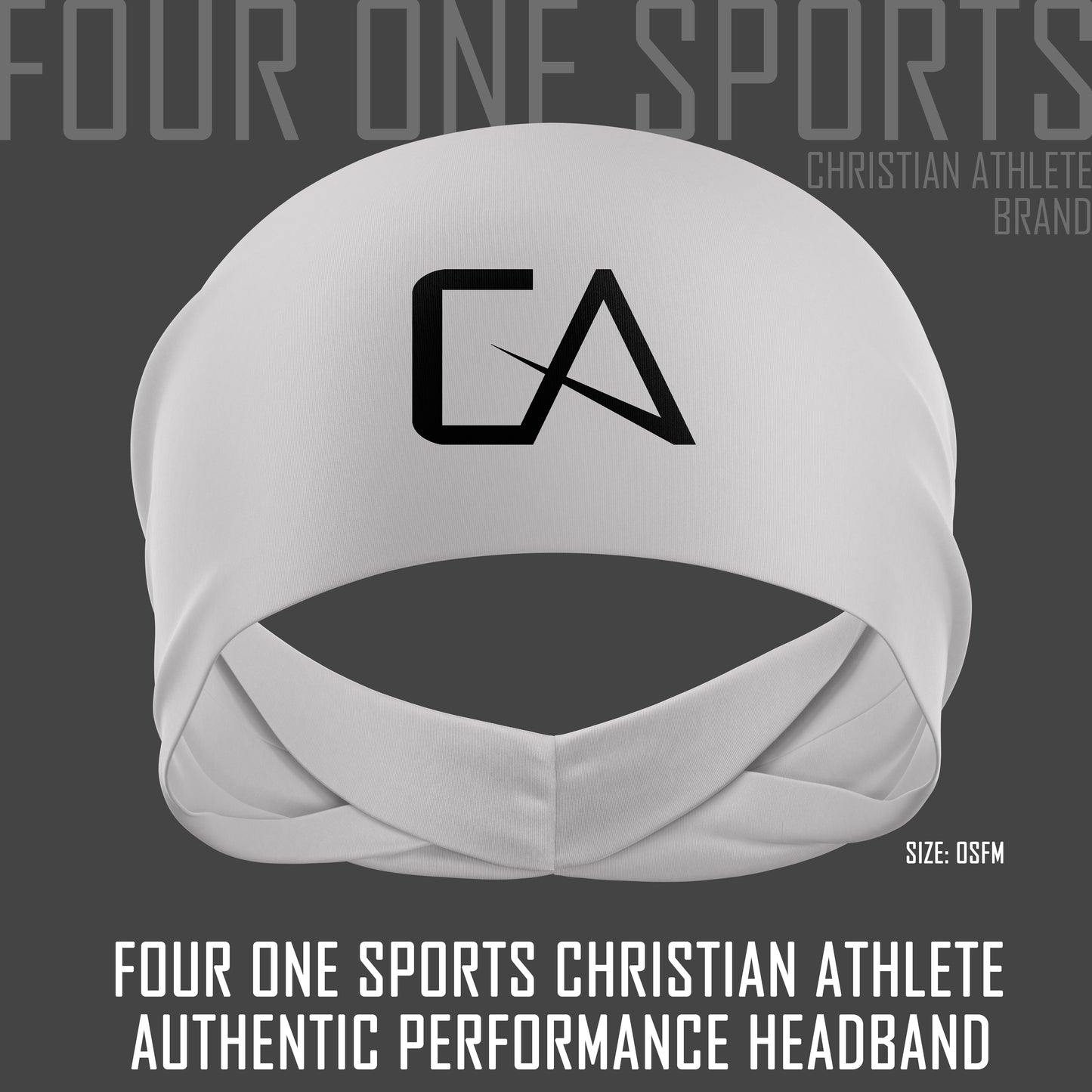 Christian Athlete Headband - Logo